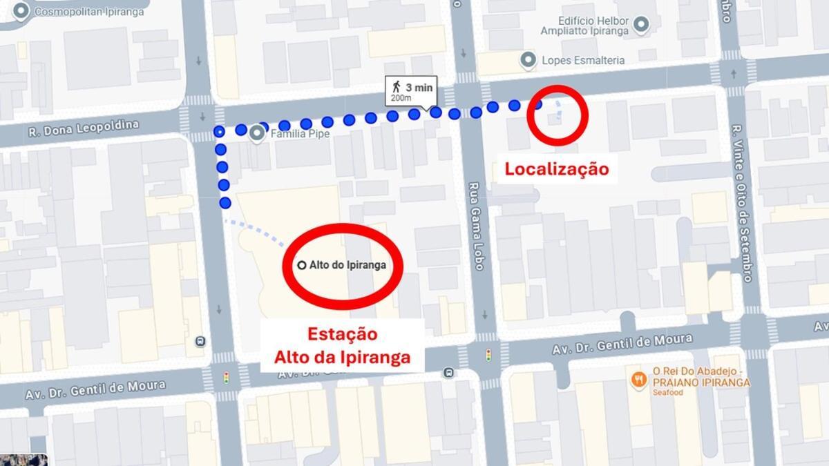 Apartamento Moderno Ao Lado Do Metro Alto Da Ipiranga *